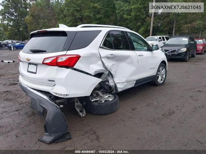 2018 Chevrolet Equinox Premier VIN: 3GNAXNEX7JS621045 Lot: 40495467