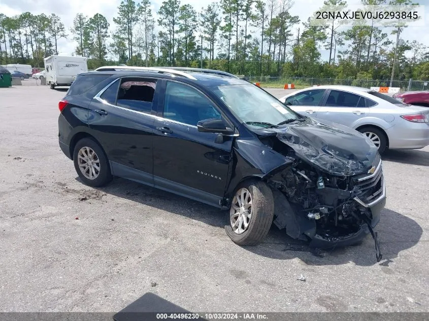 2018 Chevrolet Equinox Lt VIN: 2GNAXJEV0J6293845 Lot: 40496230