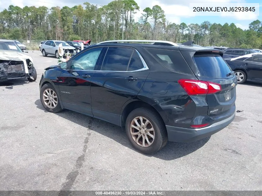 2018 Chevrolet Equinox Lt VIN: 2GNAXJEV0J6293845 Lot: 40496230