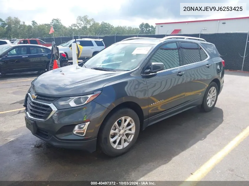 2018 Chevrolet Equinox Lt VIN: 2GNAXJEV9J6253425 Lot: 40497372