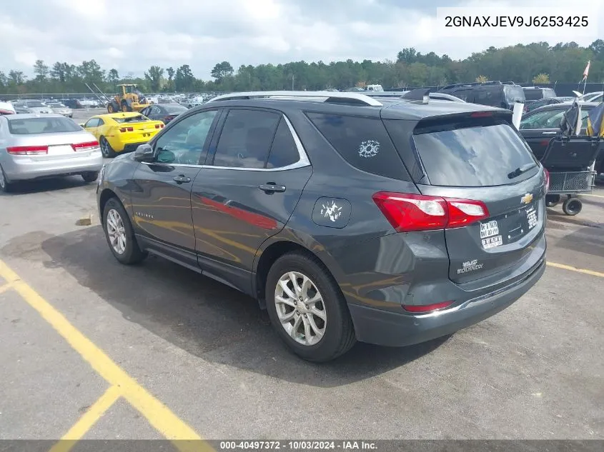 2018 Chevrolet Equinox Lt VIN: 2GNAXJEV9J6253425 Lot: 40497372