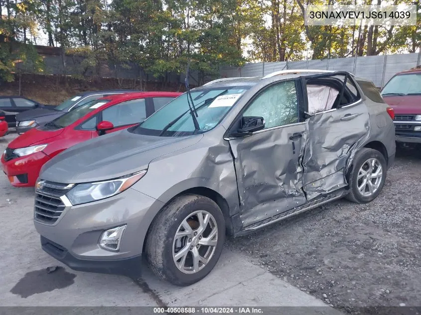 2018 Chevrolet Equinox Premier VIN: 3GNAXVEV1JS614039 Lot: 40508588