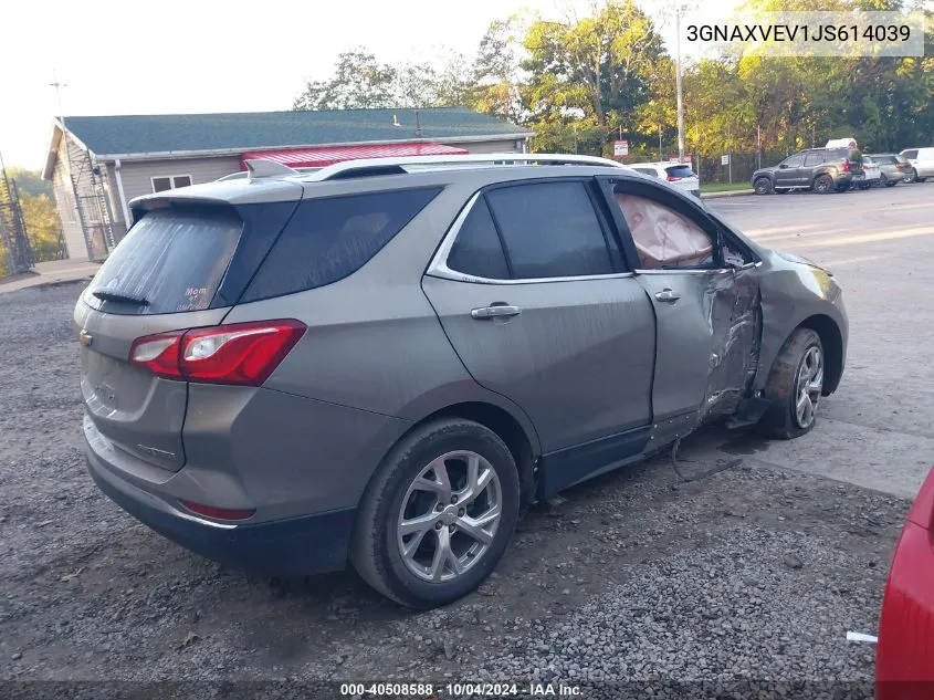 2018 Chevrolet Equinox Premier VIN: 3GNAXVEV1JS614039 Lot: 40508588