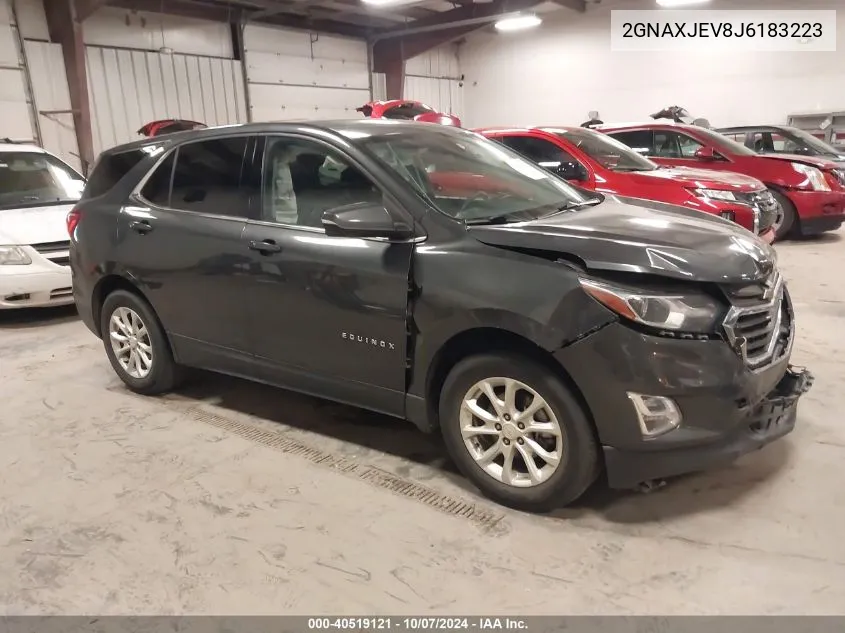 2018 Chevrolet Equinox Lt VIN: 2GNAXJEV8J6183223 Lot: 40519121