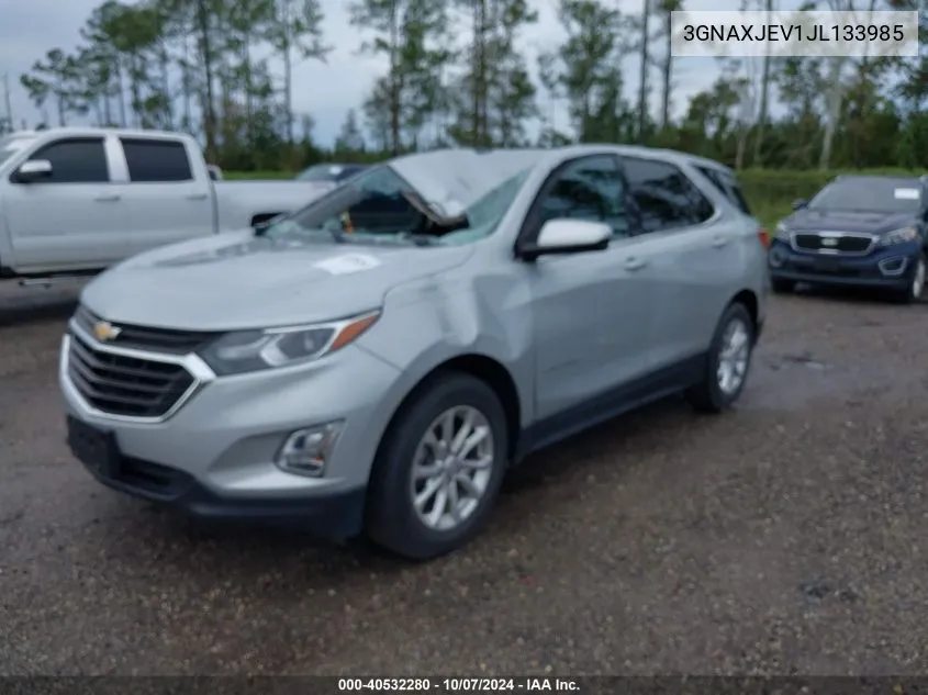 2018 Chevrolet Equinox Lt VIN: 3GNAXJEV1JL133985 Lot: 40532280