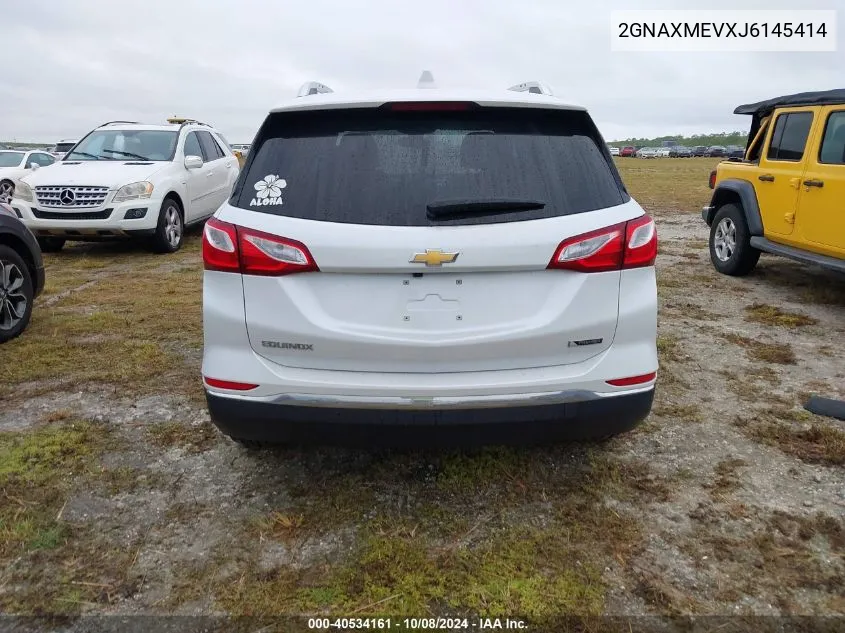 2018 Chevrolet Equinox Premier VIN: 2GNAXMEVXJ6145414 Lot: 40534161