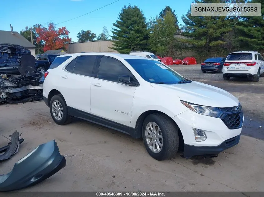 2018 Chevrolet Equinox Lt VIN: 3GNAXJEV5JS615588 Lot: 40546389