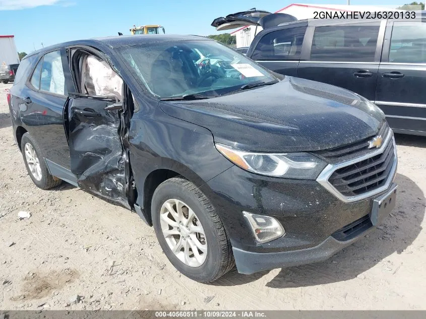 2018 Chevrolet Equinox Ls VIN: 2GNAXHEV2J6320133 Lot: 40560511