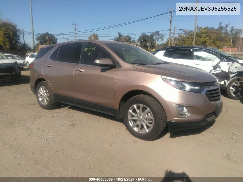 2018 Chevrolet Equinox Lt VIN: 2GNAXJEV3J6255526 Lot: 40585869