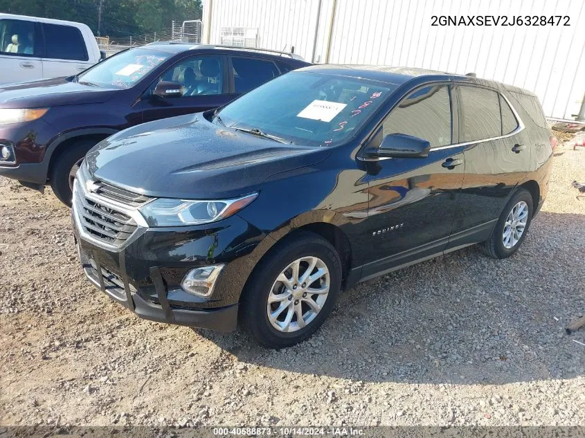 2018 Chevrolet Equinox Lt VIN: 2GNAXSEV2J6328472 Lot: 40588873