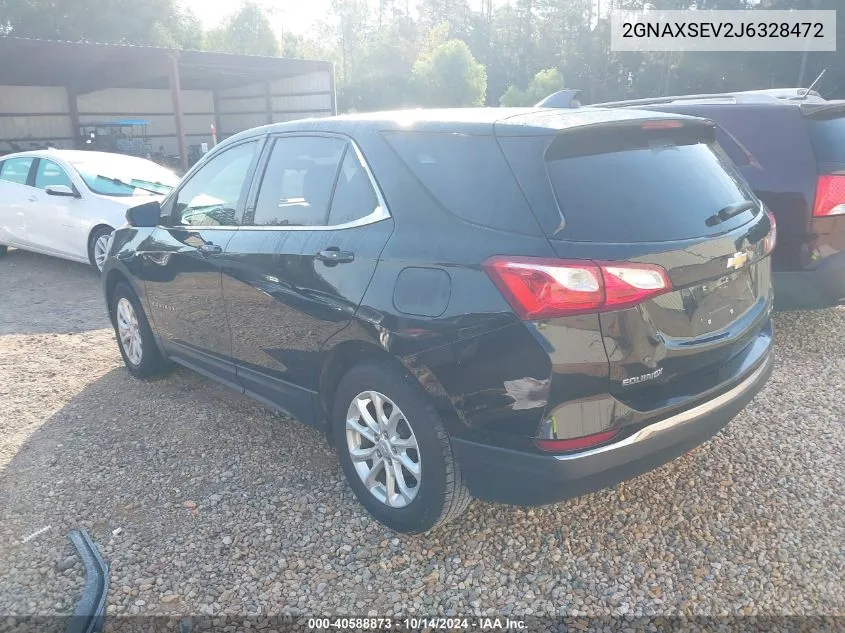 2018 Chevrolet Equinox Lt VIN: 2GNAXSEV2J6328472 Lot: 40588873