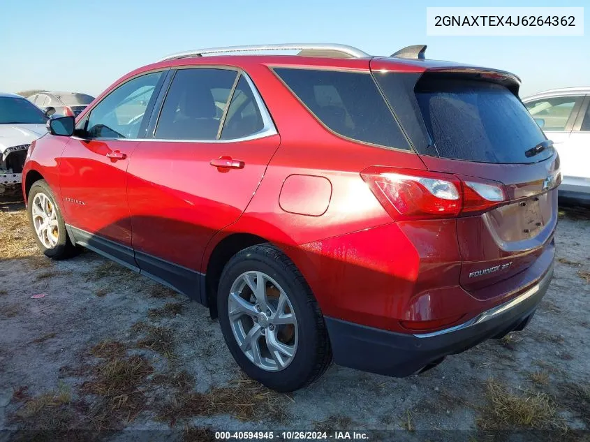 2GNAXTEX4J6264362 2018 Chevrolet Equinox Lt