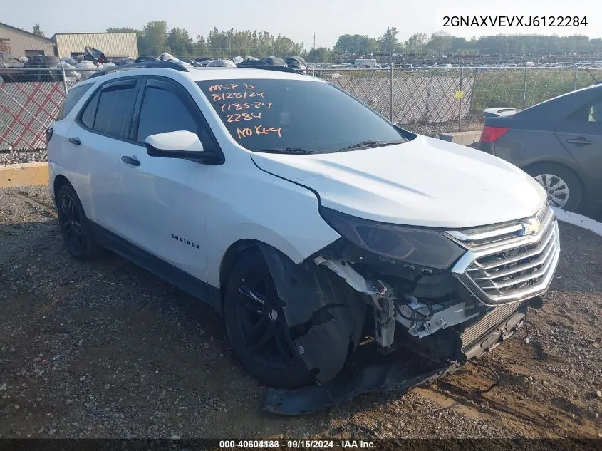 2GNAXVEVXJ6122284 2018 Chevrolet Equinox Premier