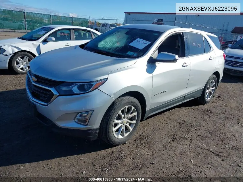 2018 Chevrolet Equinox Lt VIN: 2GNAXSEVXJ6223095 Lot: 40615938