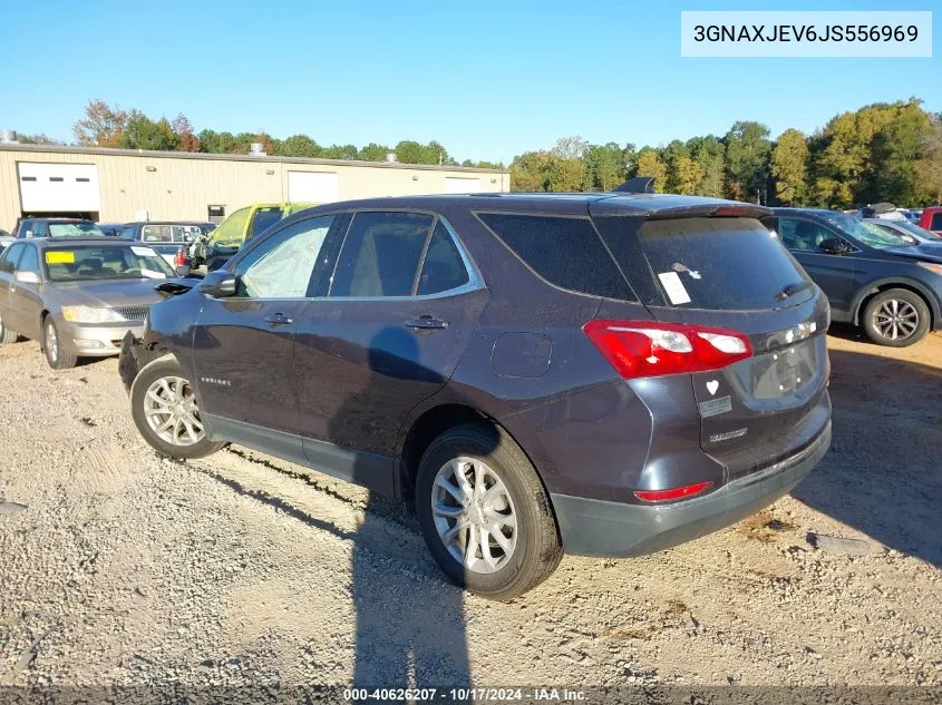 2018 Chevrolet Equinox Lt VIN: 3GNAXJEV6JS556969 Lot: 40626207