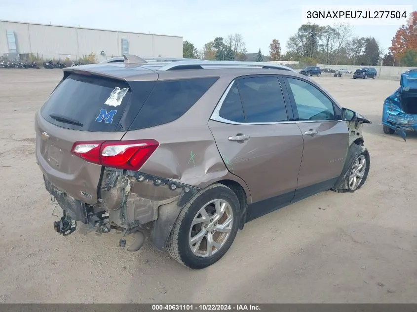 2018 Chevrolet Equinox Premier VIN: 3GNAXPEU7JL277504 Lot: 40631101