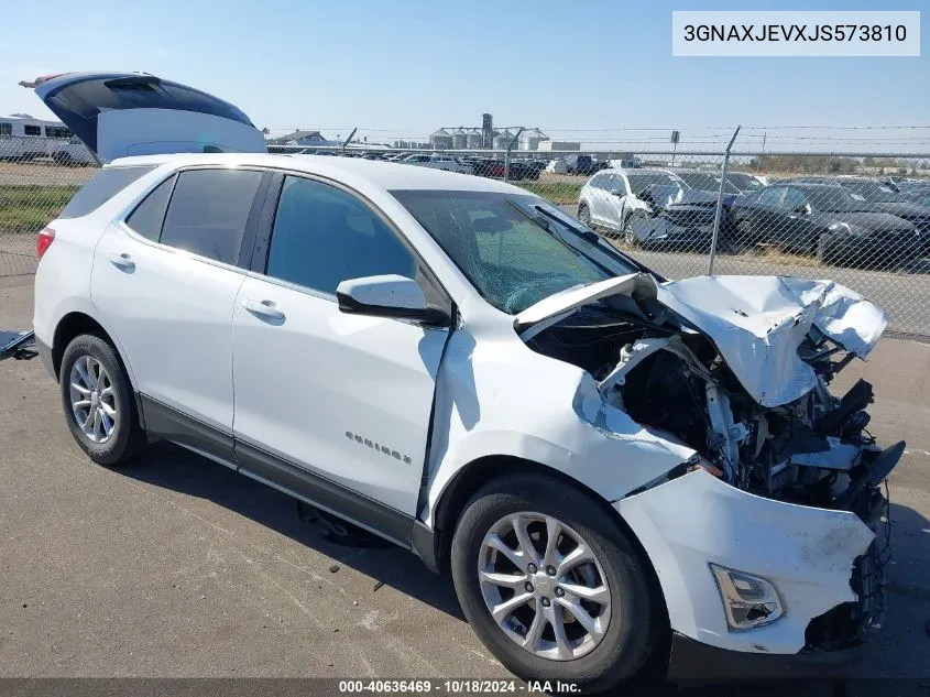 2018 Chevrolet Equinox Lt VIN: 3GNAXJEVXJS573810 Lot: 40636469