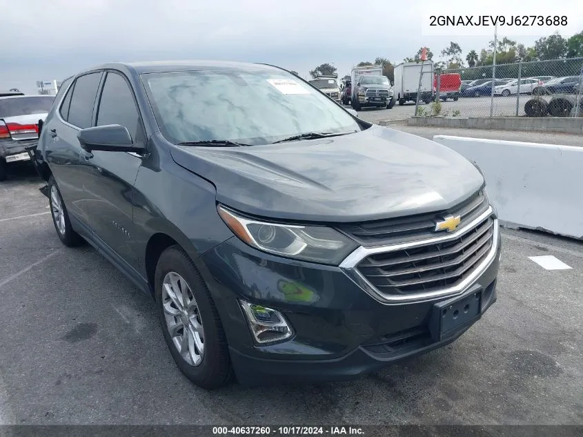 2018 Chevrolet Equinox Lt VIN: 2GNAXJEV9J6273688 Lot: 40637260