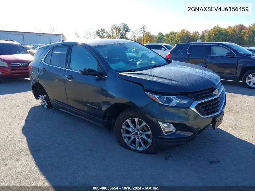 2018 Chevrolet Equinox Lt VIN: 2GNAXSEV4J6156459 Lot: 40639654