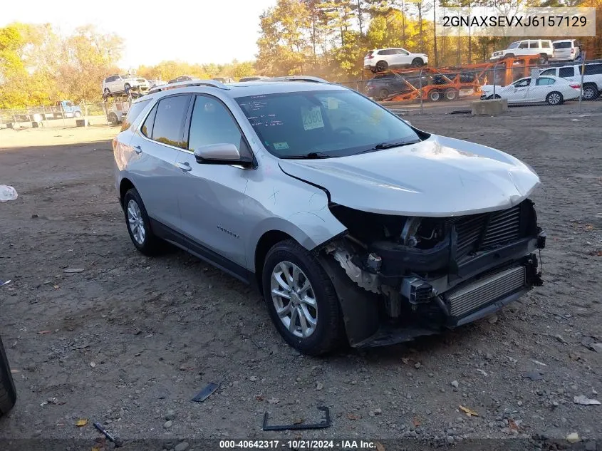 2018 Chevrolet Equinox Lt VIN: 2GNAXSEVXJ6157129 Lot: 40642317