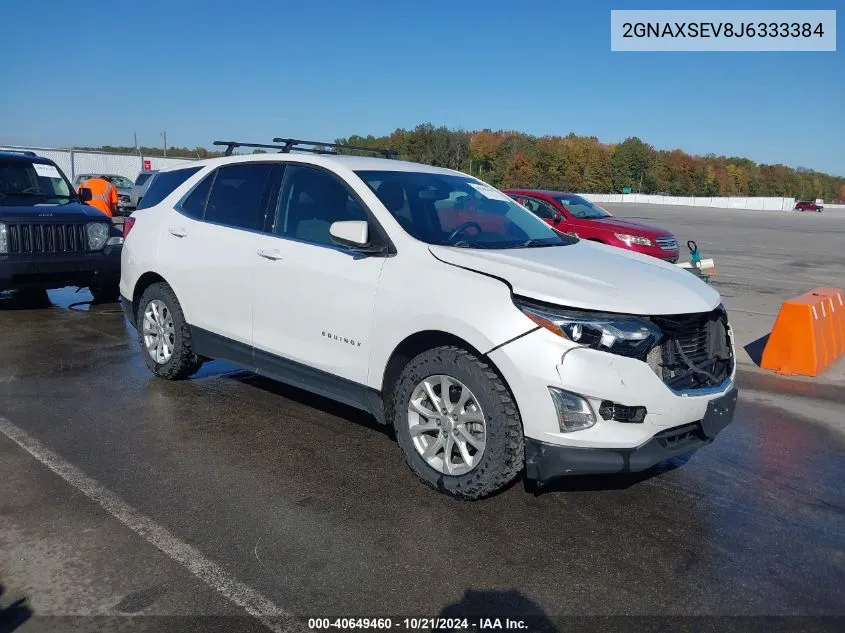 2018 Chevrolet Equinox Lt VIN: 2GNAXSEV8J6333384 Lot: 40649460