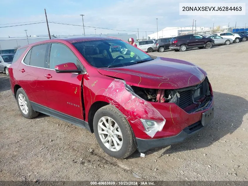 2018 Chevrolet Equinox Lt VIN: 2GNAXSEVXJ6284463 Lot: 40653889