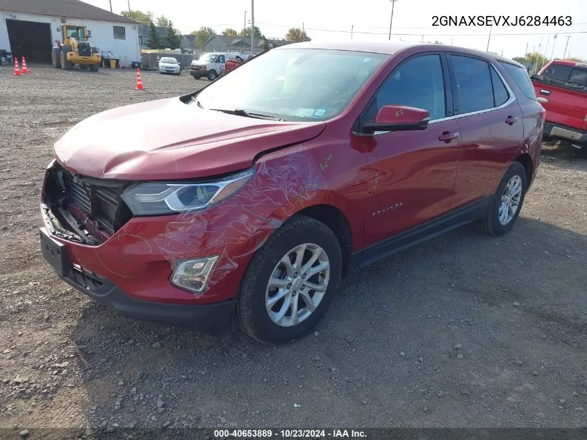 2GNAXSEVXJ6284463 2018 Chevrolet Equinox Lt