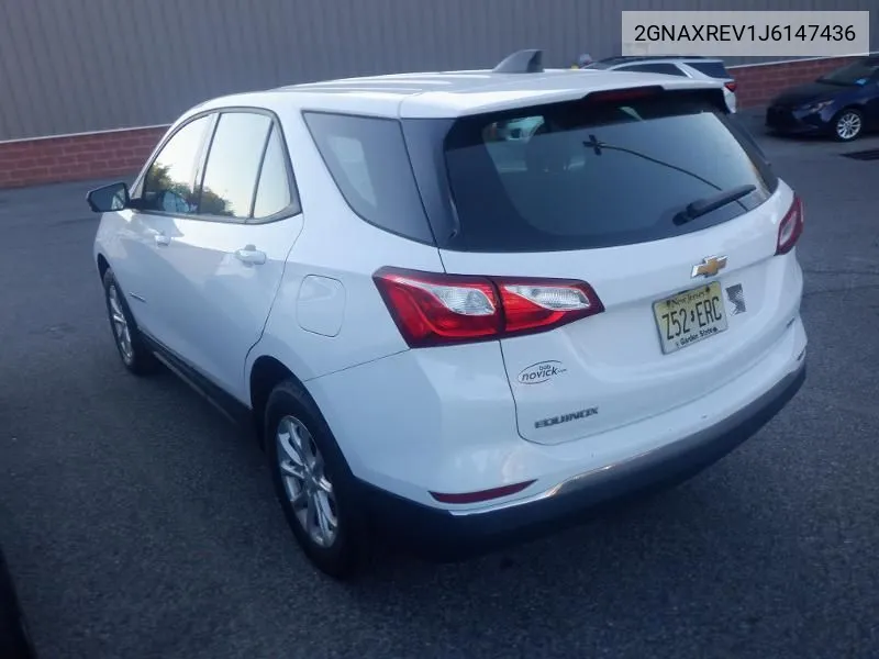 2018 Chevrolet Equinox Ls VIN: 2GNAXREV1J6147436 Lot: 40658948