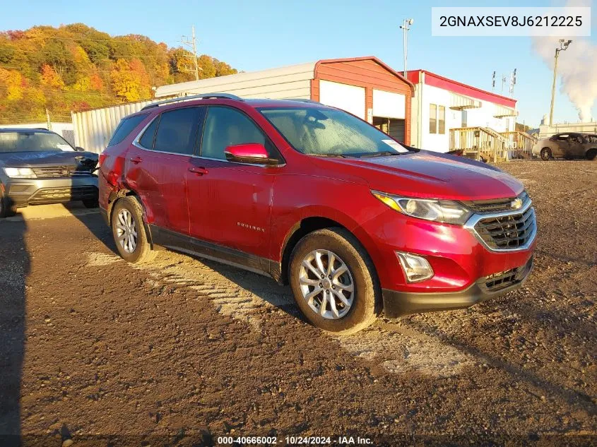 2018 Chevrolet Equinox Lt VIN: 2GNAXSEV8J6212225 Lot: 40666002