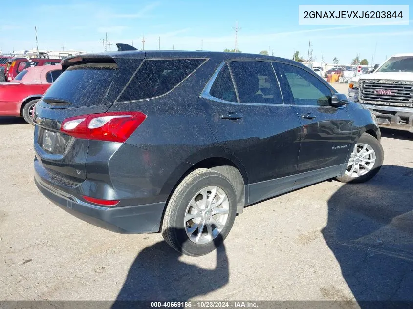 2018 Chevrolet Equinox Lt VIN: 2GNAXJEVXJ6203844 Lot: 40669185