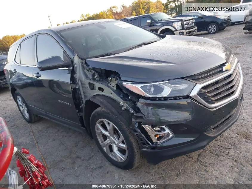 3GNAXKEX3JS508577 2018 Chevrolet Equinox Lt