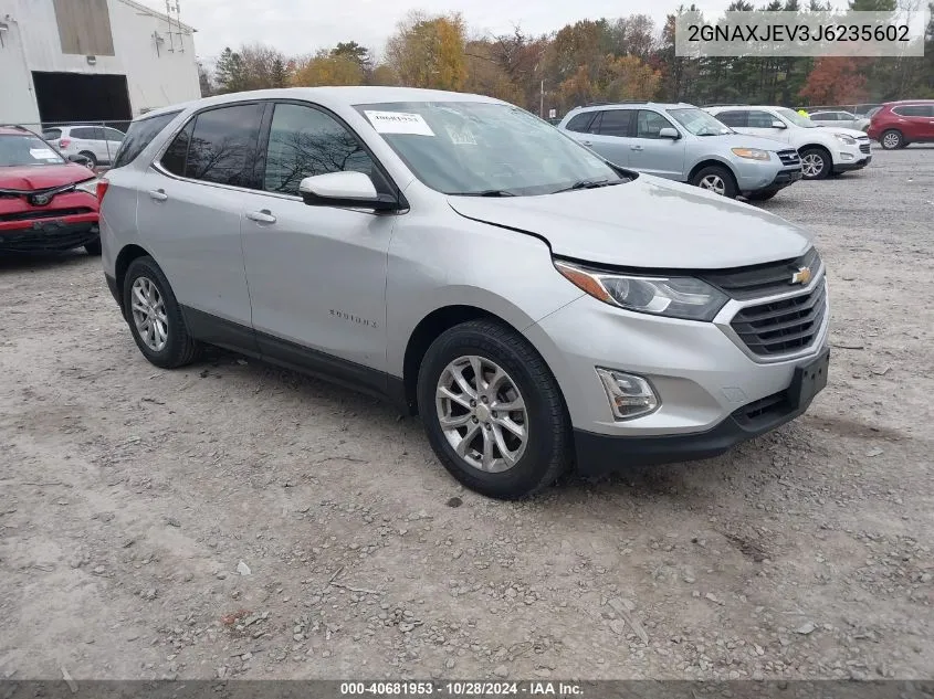 2018 Chevrolet Equinox Lt VIN: 2GNAXJEV3J6235602 Lot: 40681953