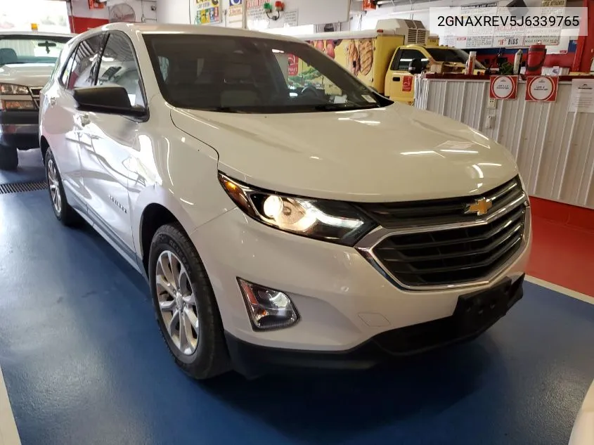 2018 Chevrolet Equinox Ls VIN: 2GNAXREV5J6339765 Lot: 40685558