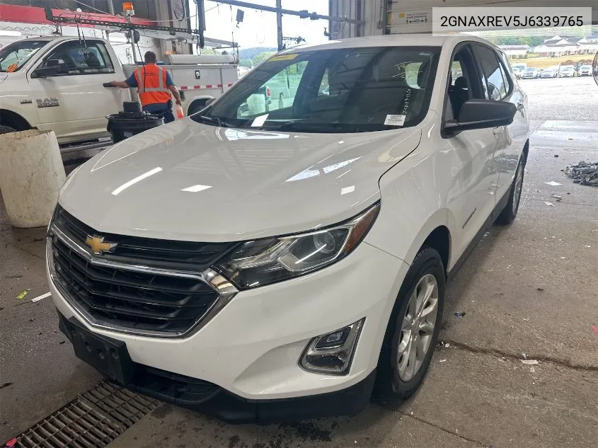 2018 Chevrolet Equinox Ls VIN: 2GNAXREV5J6339765 Lot: 40685558