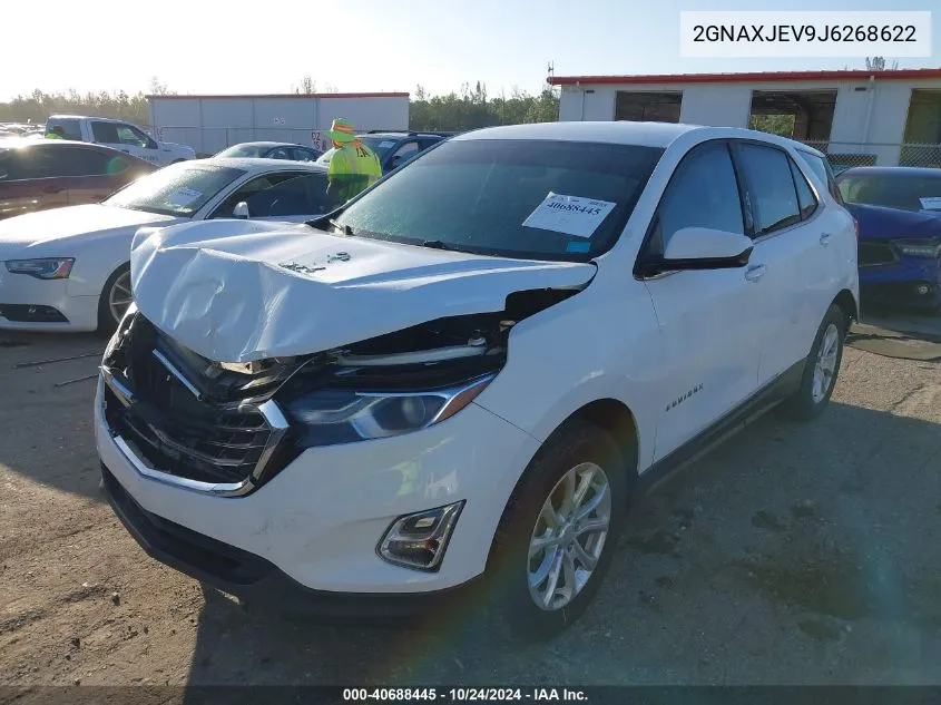 2018 Chevrolet Equinox Lt VIN: 2GNAXJEV9J6268622 Lot: 40688445