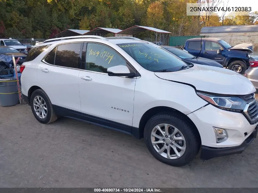 2GNAXSEV4J6120383 2018 Chevrolet Equinox Lt