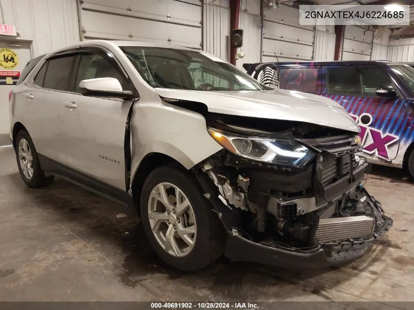 2018 Chevrolet Equinox Lt VIN: 2GNAXTEX4J6224685 Lot: 40691902