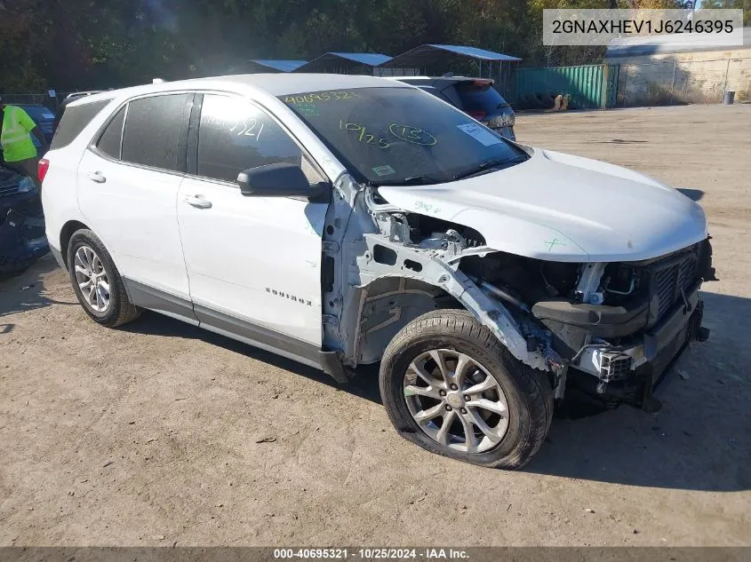 2018 Chevrolet Equinox Ls VIN: 2GNAXHEV1J6246395 Lot: 40695321