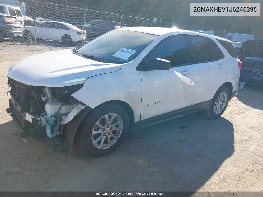 2018 Chevrolet Equinox Ls VIN: 2GNAXHEV1J6246395 Lot: 40695321