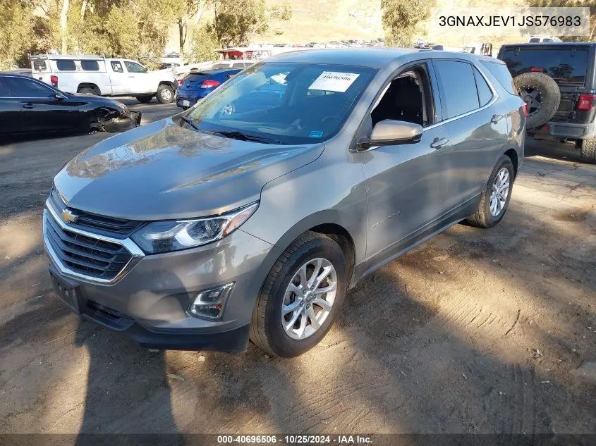 3GNAXJEV1JS576983 2018 Chevrolet Equinox Lt