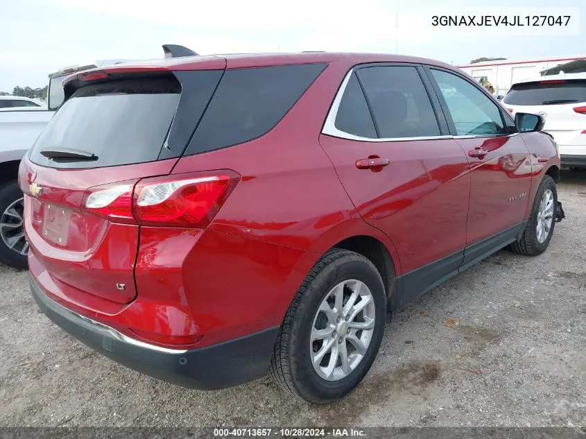 2018 Chevrolet Equinox Lt VIN: 3GNAXJEV4JL127047 Lot: 40713657