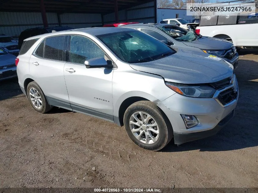 2018 Chevrolet Equinox Lt VIN: 2GNAXSEV5J6247966 Lot: 40728563