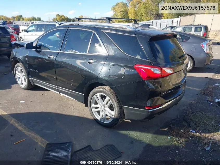 2018 Chevrolet Equinox Premier VIN: 2GNAXWEX9J6157678 Lot: 40730376