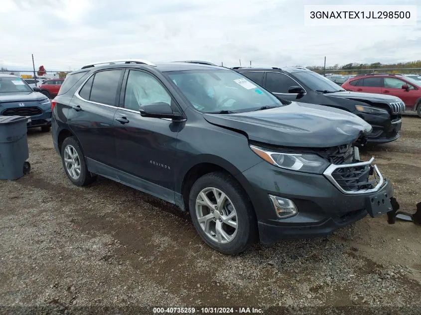 2018 Chevrolet Equinox Lt VIN: 3GNAXTEX1JL298500 Lot: 40735259