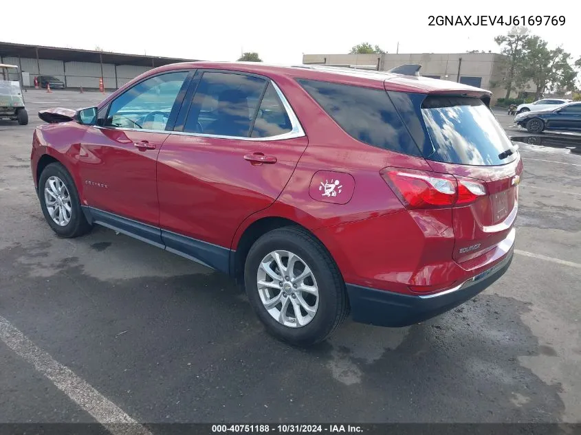 2GNAXJEV4J6169769 2018 Chevrolet Equinox Lt