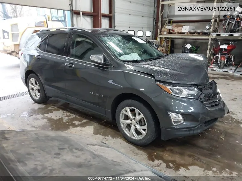 2018 Chevrolet Equinox Premier VIN: 2GNAXVEV9J6122261 Lot: 40774772