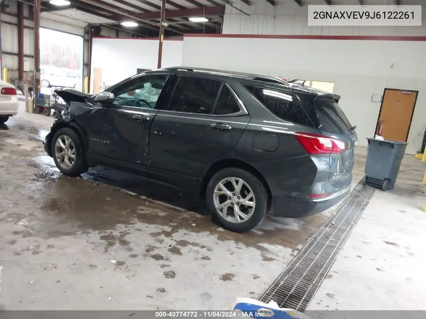 2018 Chevrolet Equinox Premier VIN: 2GNAXVEV9J6122261 Lot: 40774772