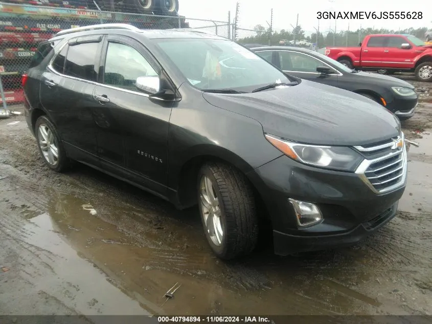 2018 Chevrolet Equinox Premier VIN: 3GNAXMEV6JS555628 Lot: 40794894