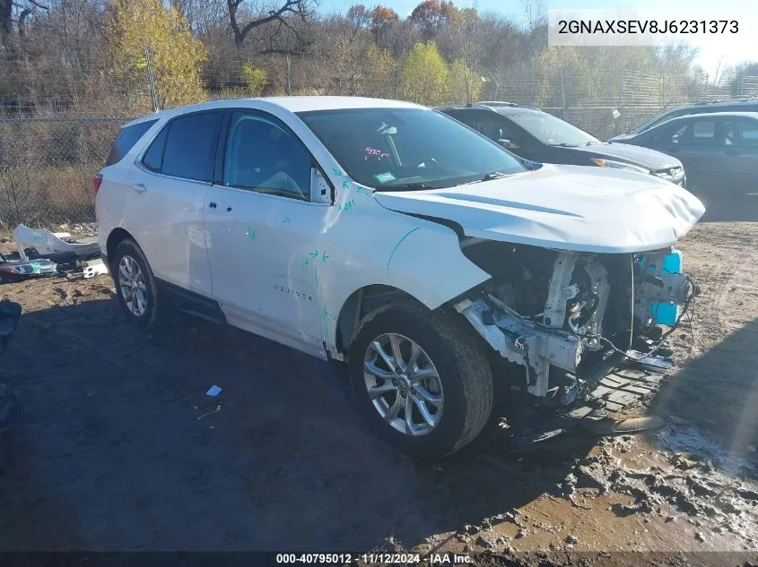 2018 Chevrolet Equinox Lt VIN: 2GNAXSEV8J6231373 Lot: 40795012