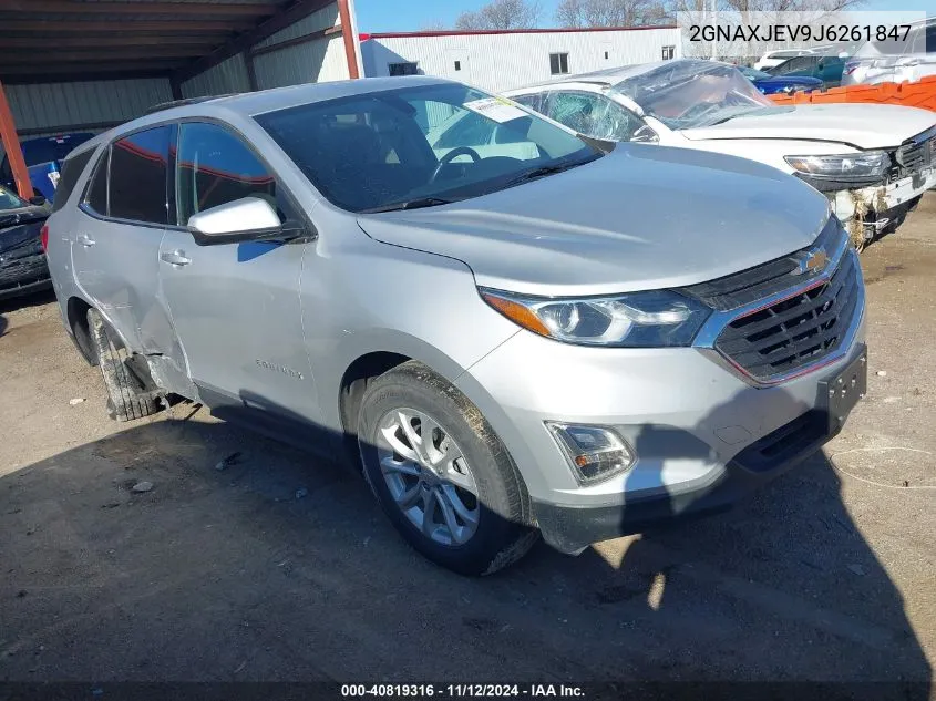 2018 Chevrolet Equinox Lt VIN: 2GNAXJEV9J6261847 Lot: 40819316